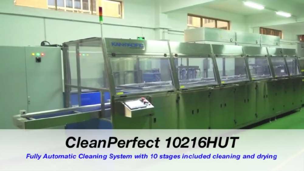 CleanPerfect 10216HUT 镜片真空镀膜前处理清洗及干燥系统