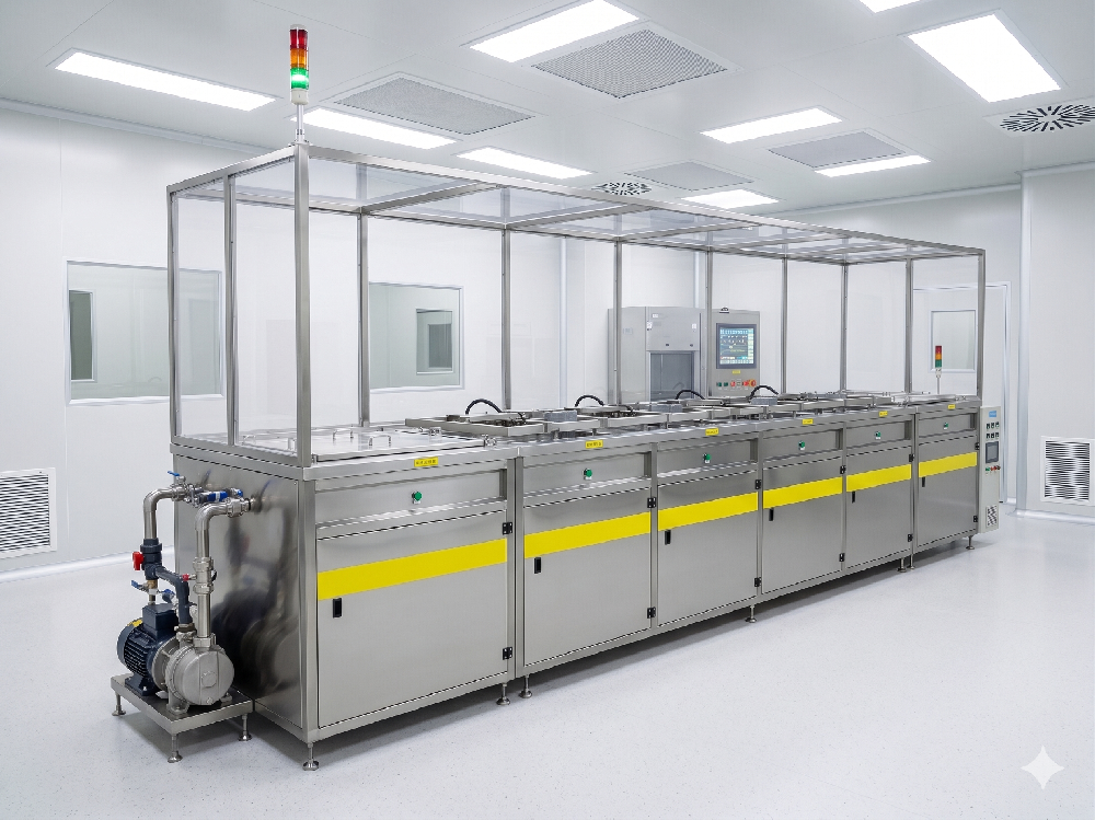 Multi-Tank Aqueous Cleaning and Drying System